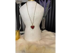 Kendra Scott Vintage Style Heart Pendant Necklace locket